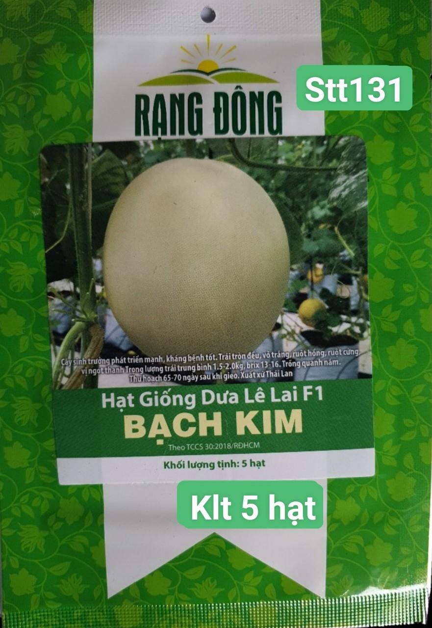 STT131 Dưa Lê Bạch Kim