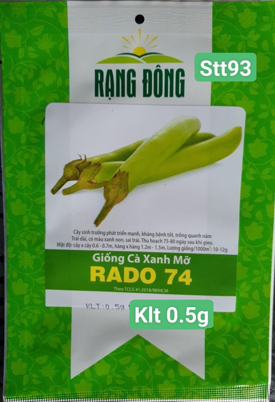 STT093 Cà Xanh Mỡ