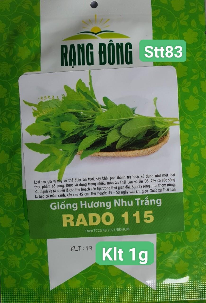 Hương Nhu Trắng STT083