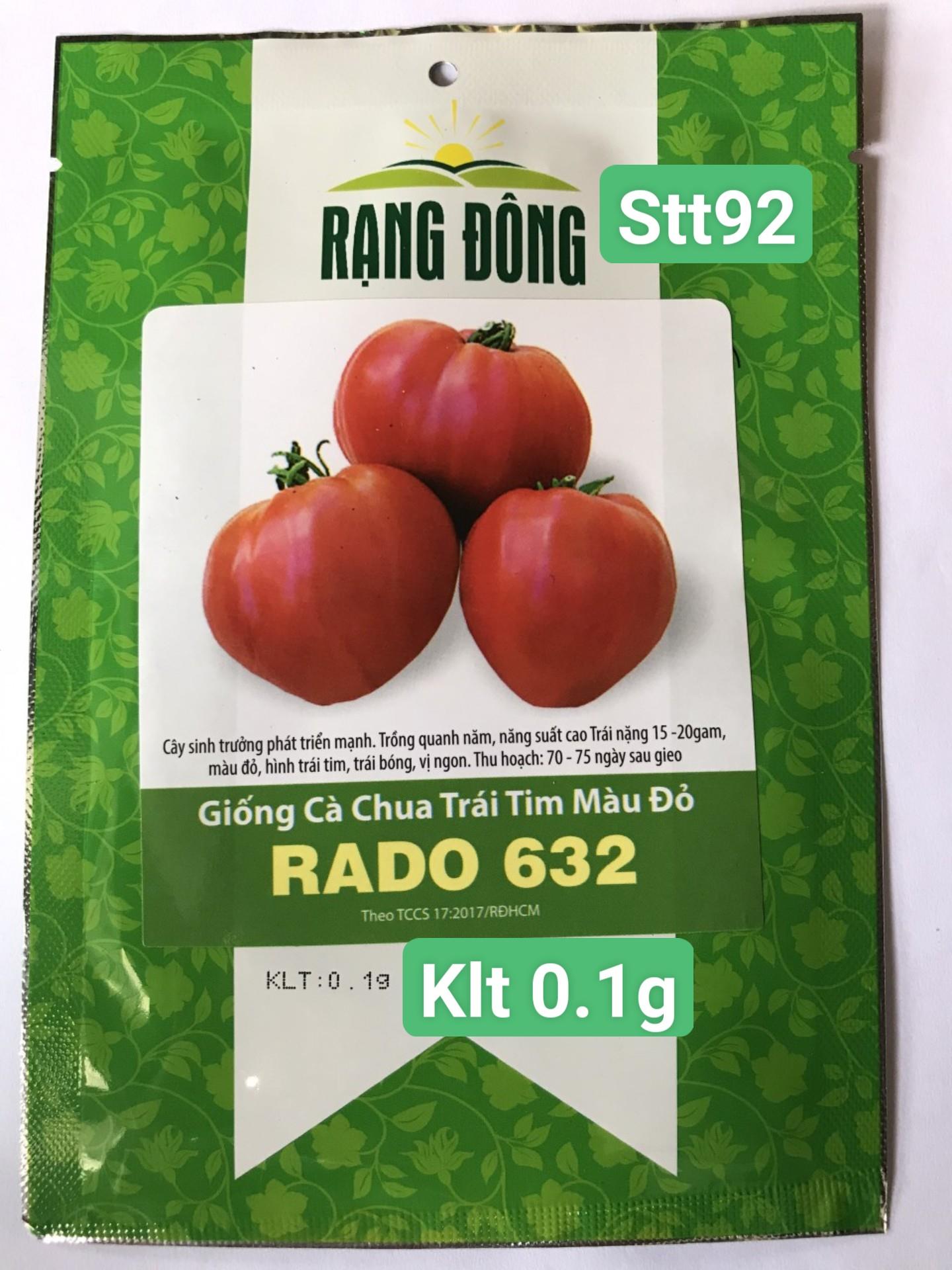 STT092 Cà Chua Trái Tim Đỏ