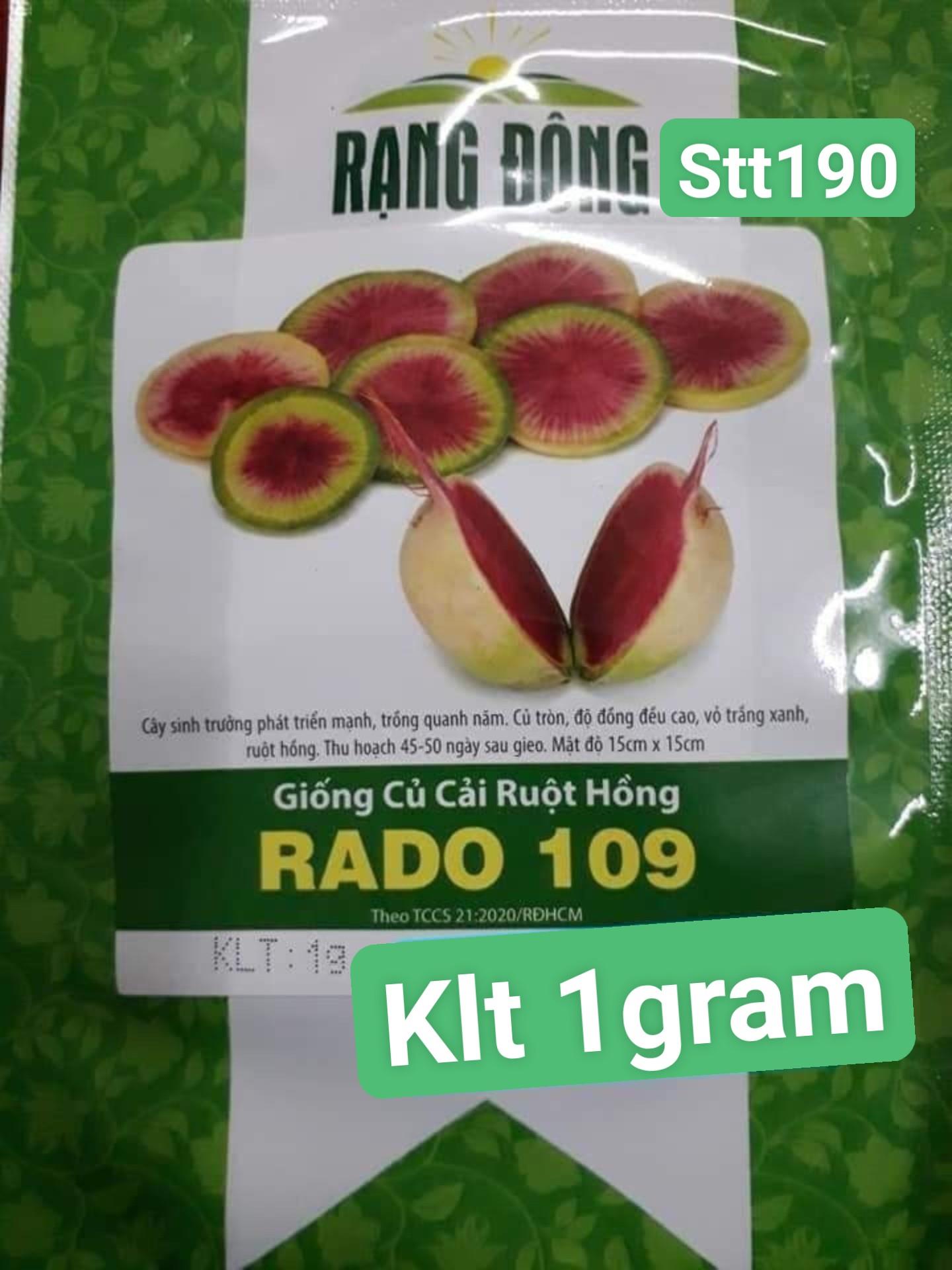Củ Cải Ruột Hồng STT190