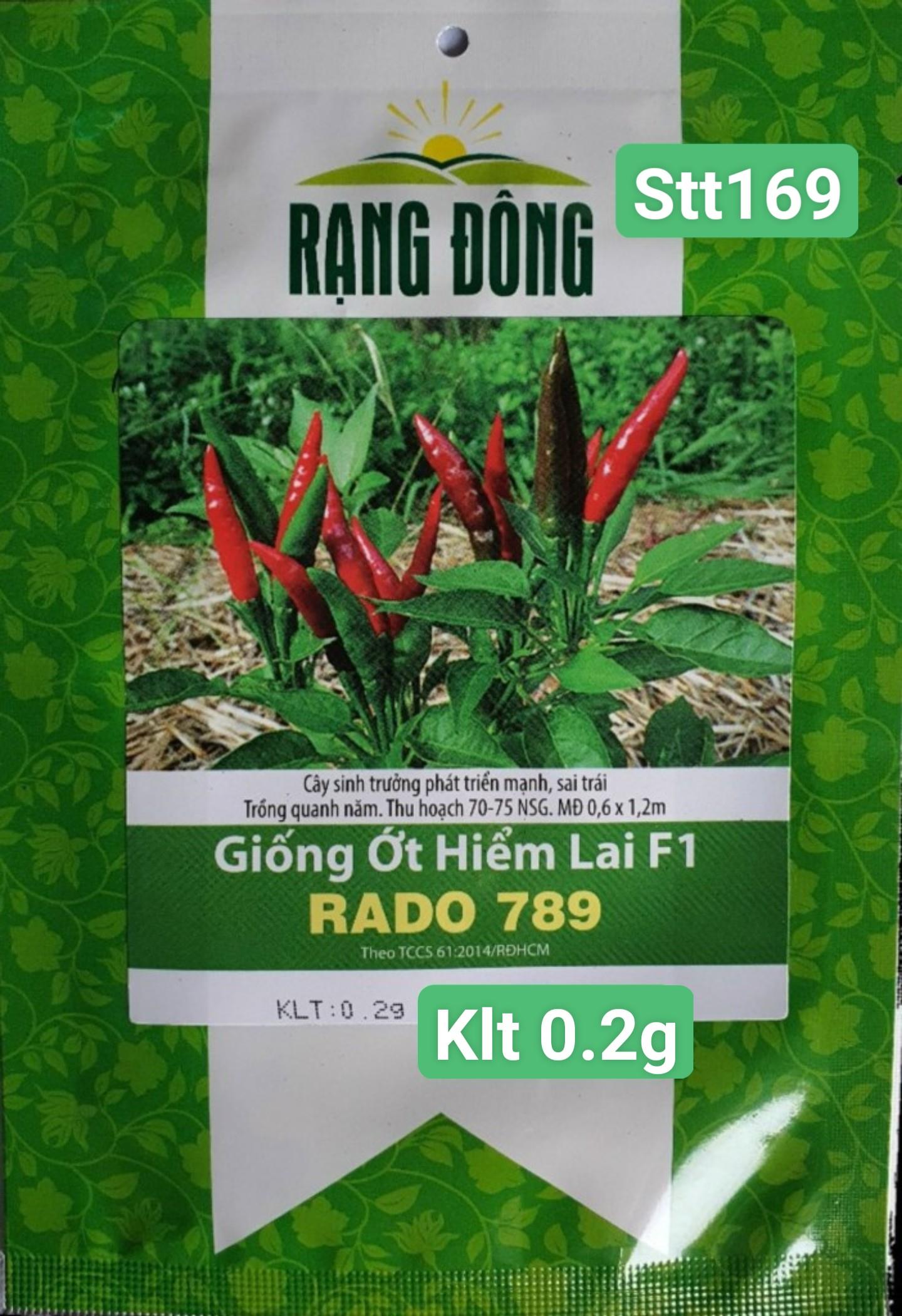 Ớt Hiểm STT169