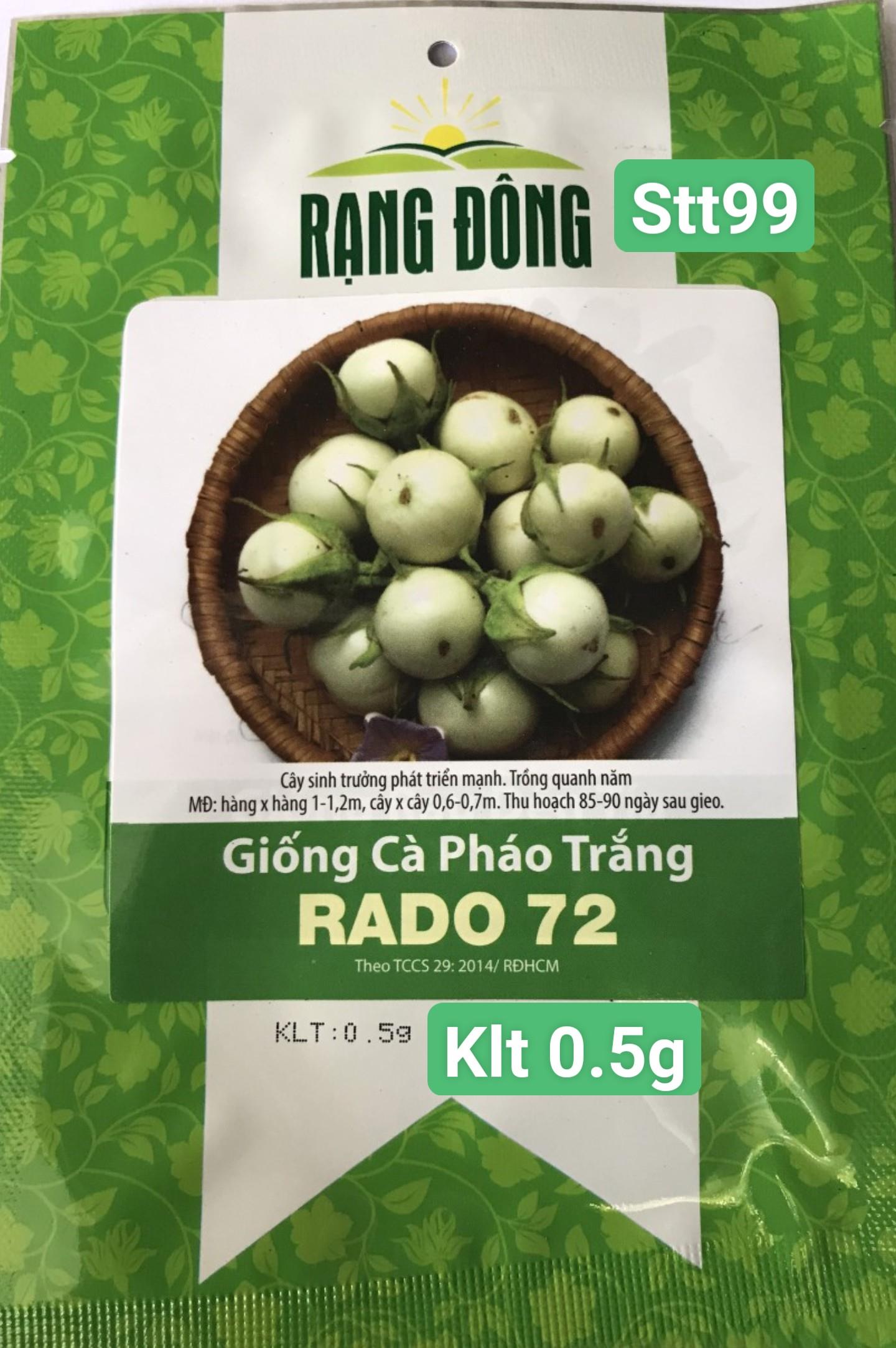 STT099 Cà Pháo Trắng