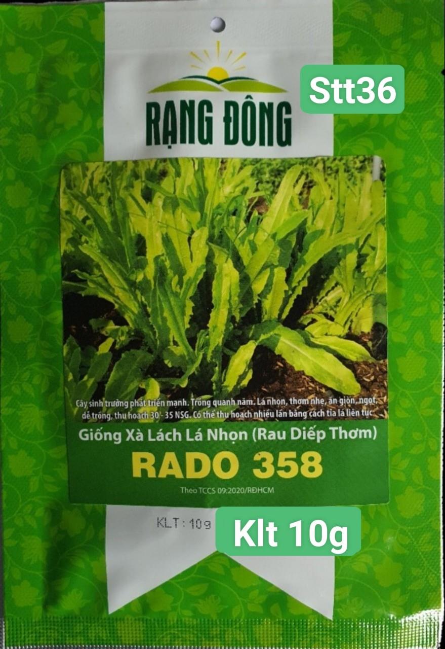 Xà Lách Lá Nhọn STT036