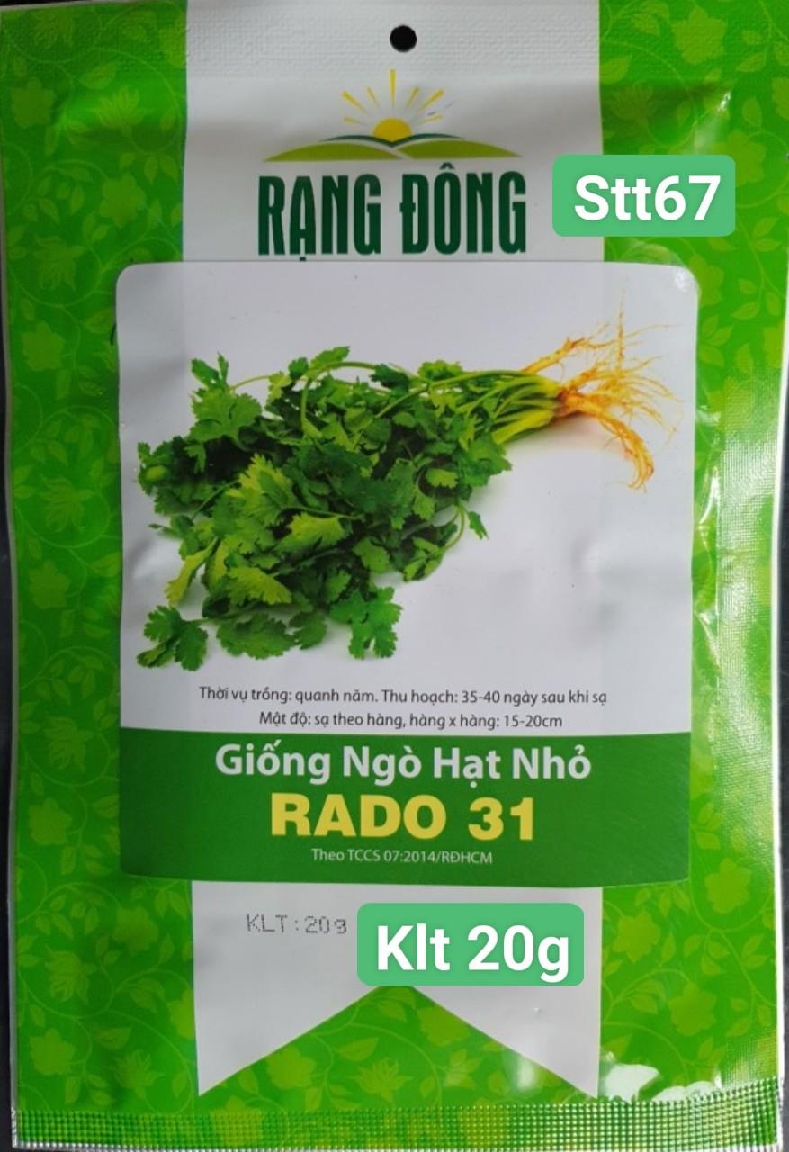 Ngò Hạt Nhỏ ( Ngò Rí) STT067