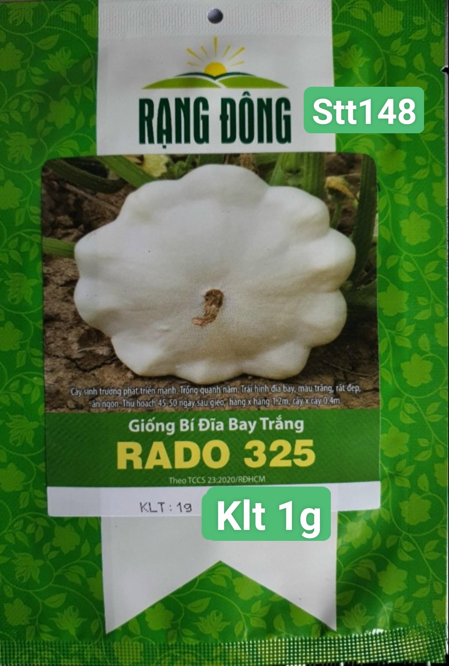 STT148 Bí Dĩa Bay Trắng