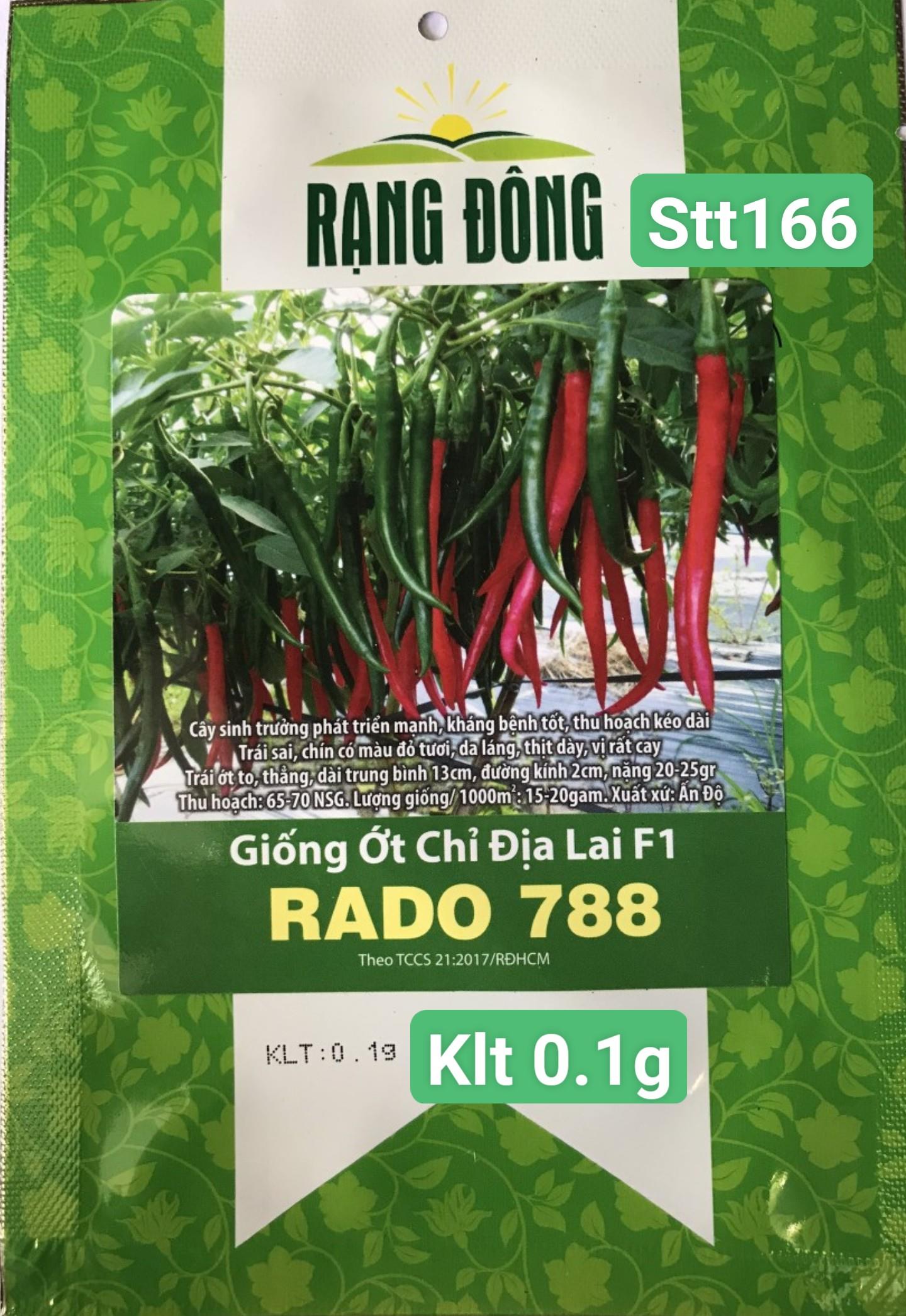 Ớt Chỉ Địa STT166