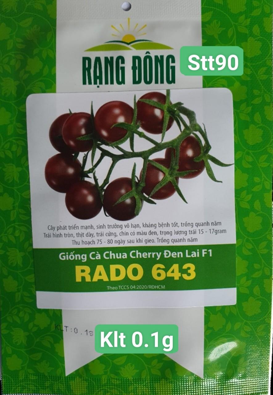 STT090 Cà Chua Cherry Đen