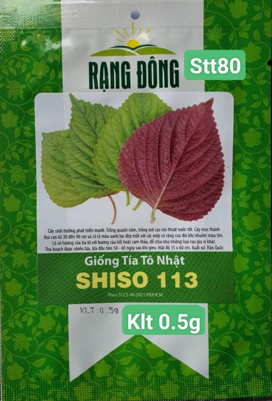 Tía Tô Nhật STT080