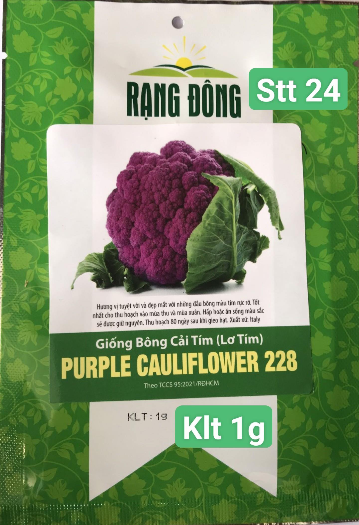 Bông Cải Tím STT024