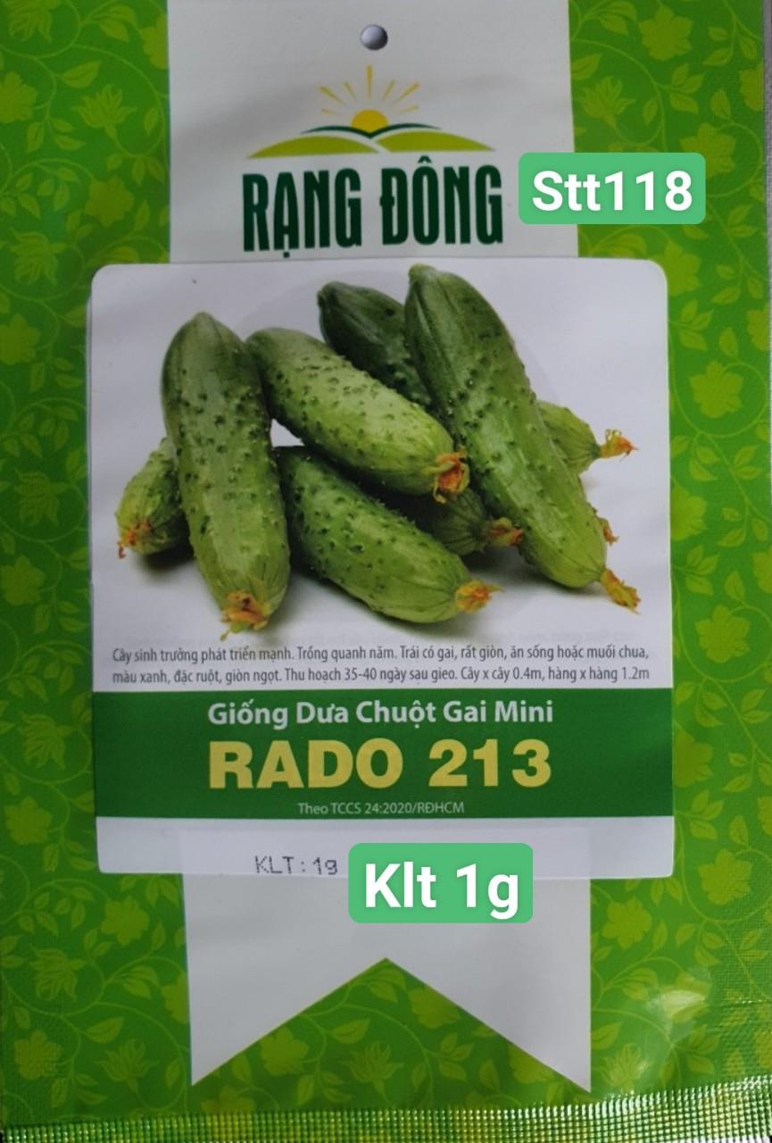 STT118 Dưa Chuột Gai Mini