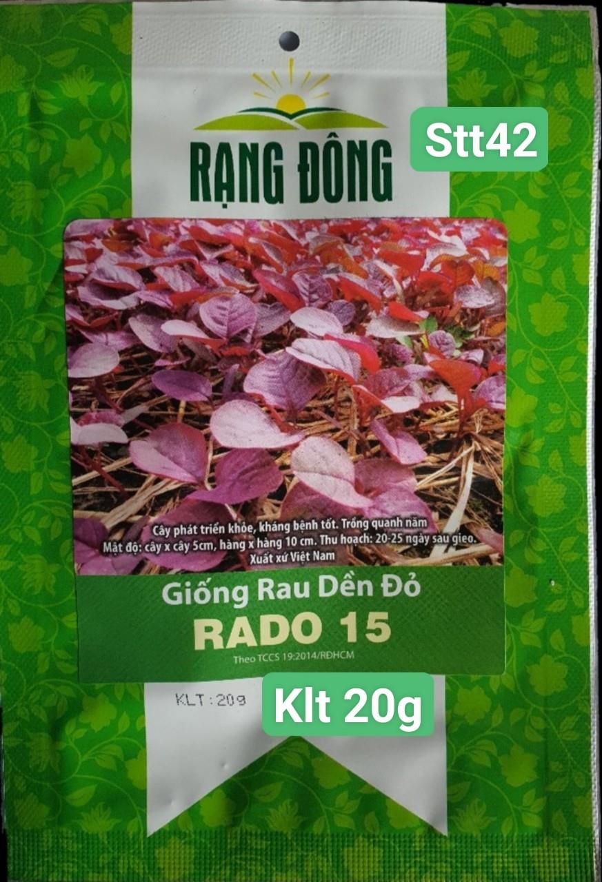 STT042 Rau Dền Đỏ