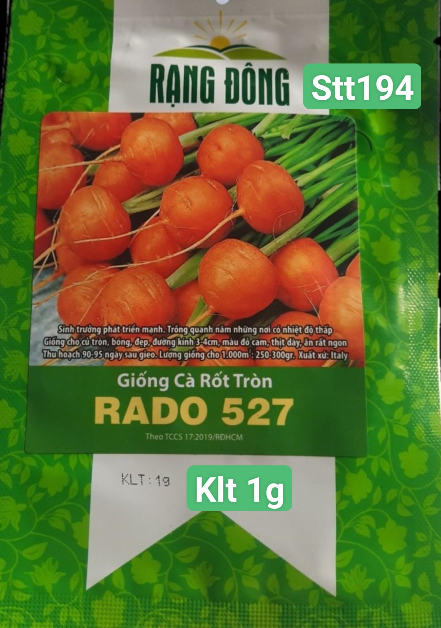 Cà Rốt Tròn STT194