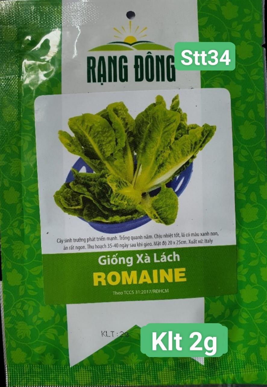 Xà Lách Romaine STT034