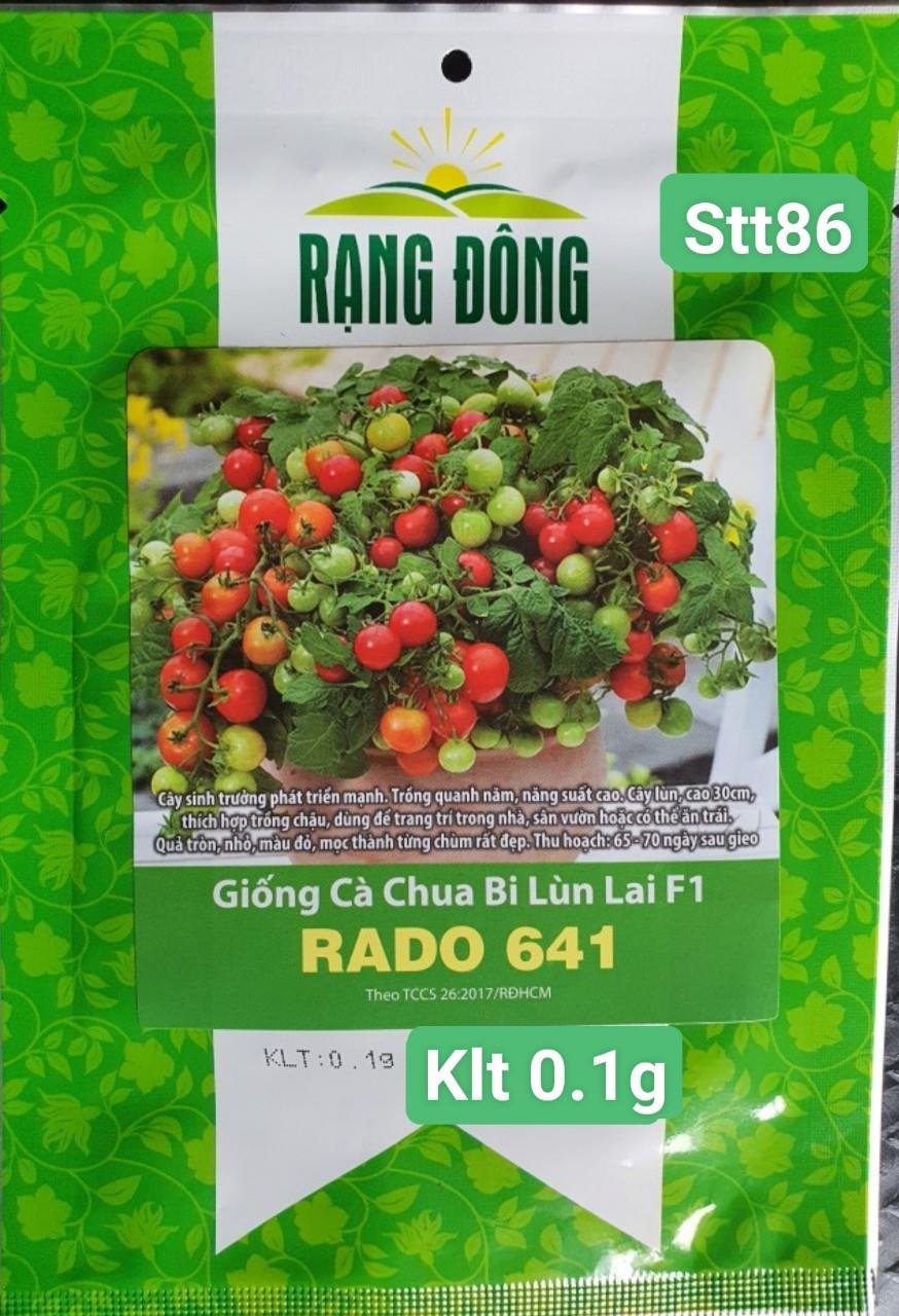 STT086 Cà Chua Bi Lùn Đỏ