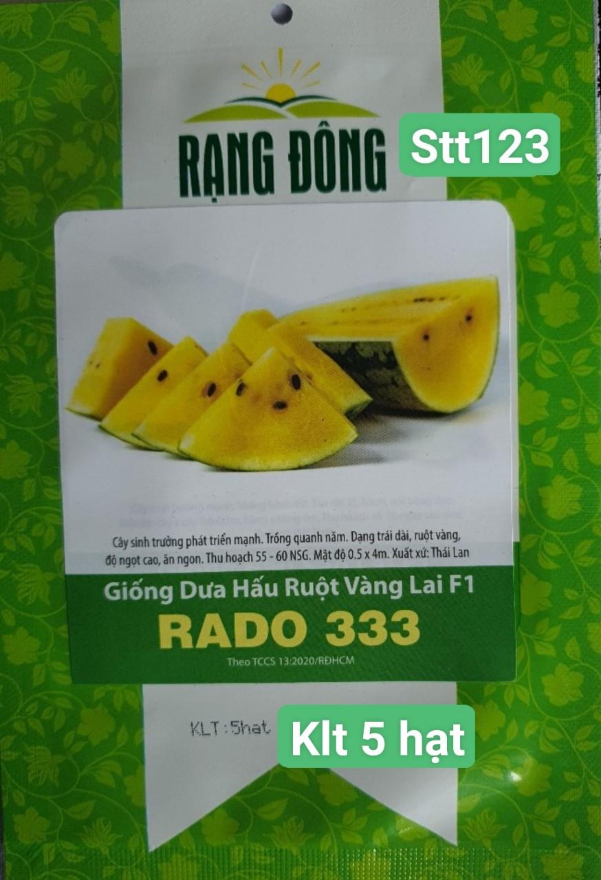 STT123 Dưa Hấu Ruột Vàng