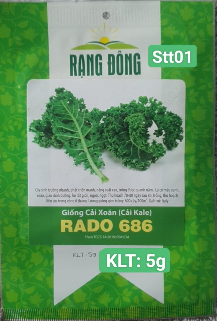 Hạt Giống Cải Kale STT001
