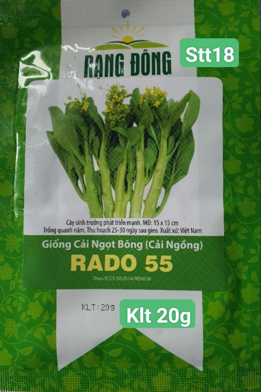 Cải Ngọt Bông RD55 STT018