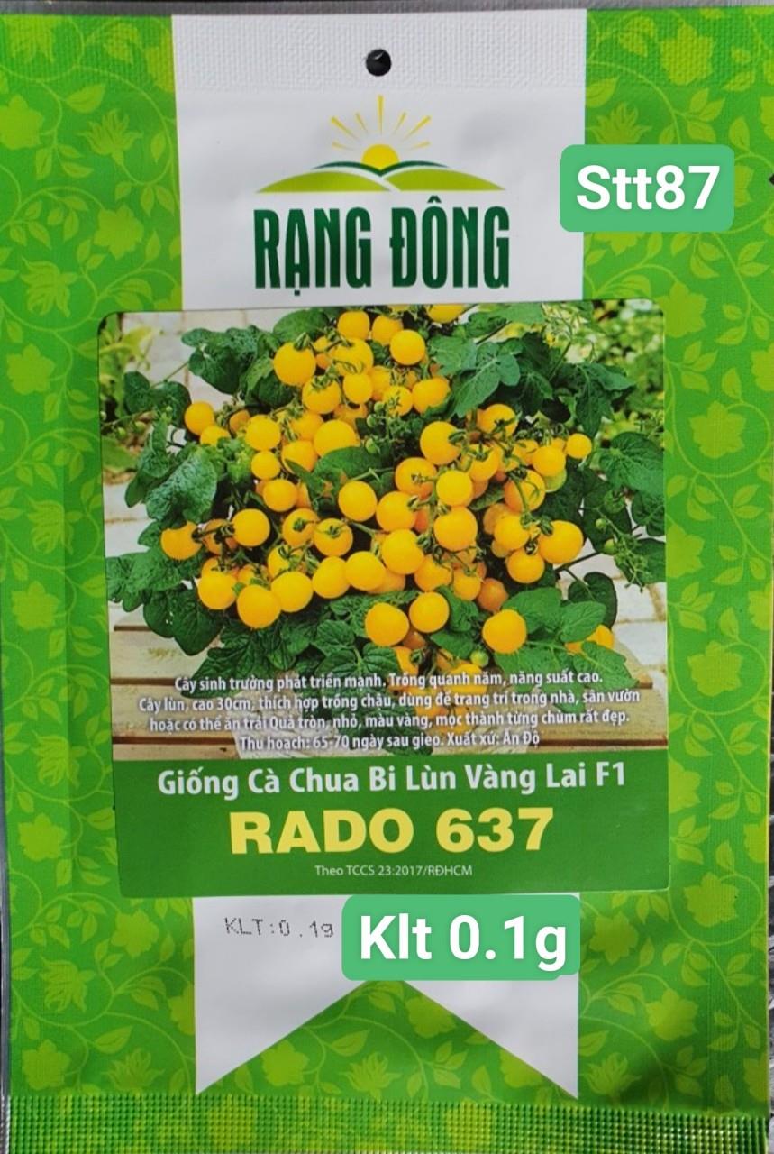 STT087 Cà Chua Bi Lùn Vàng