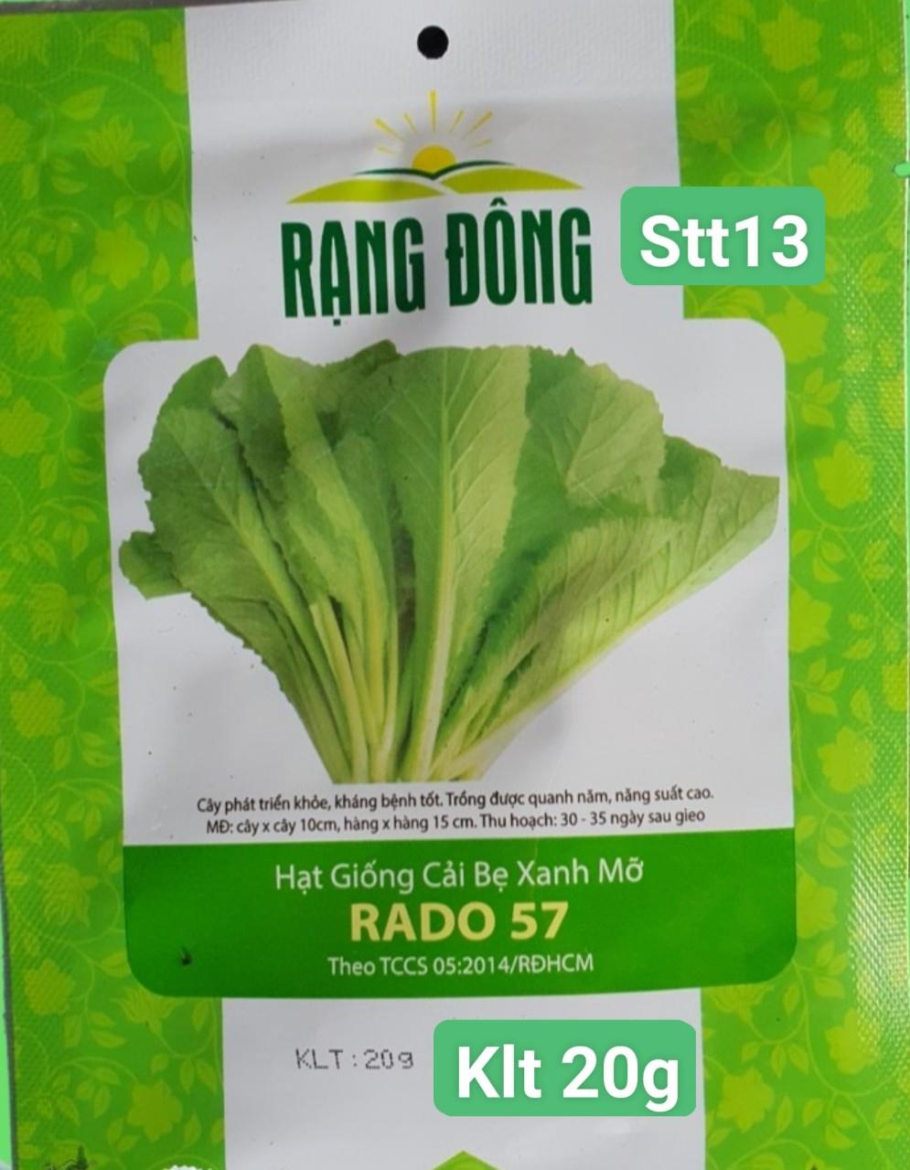 Cải Bẹ Xanh STT013