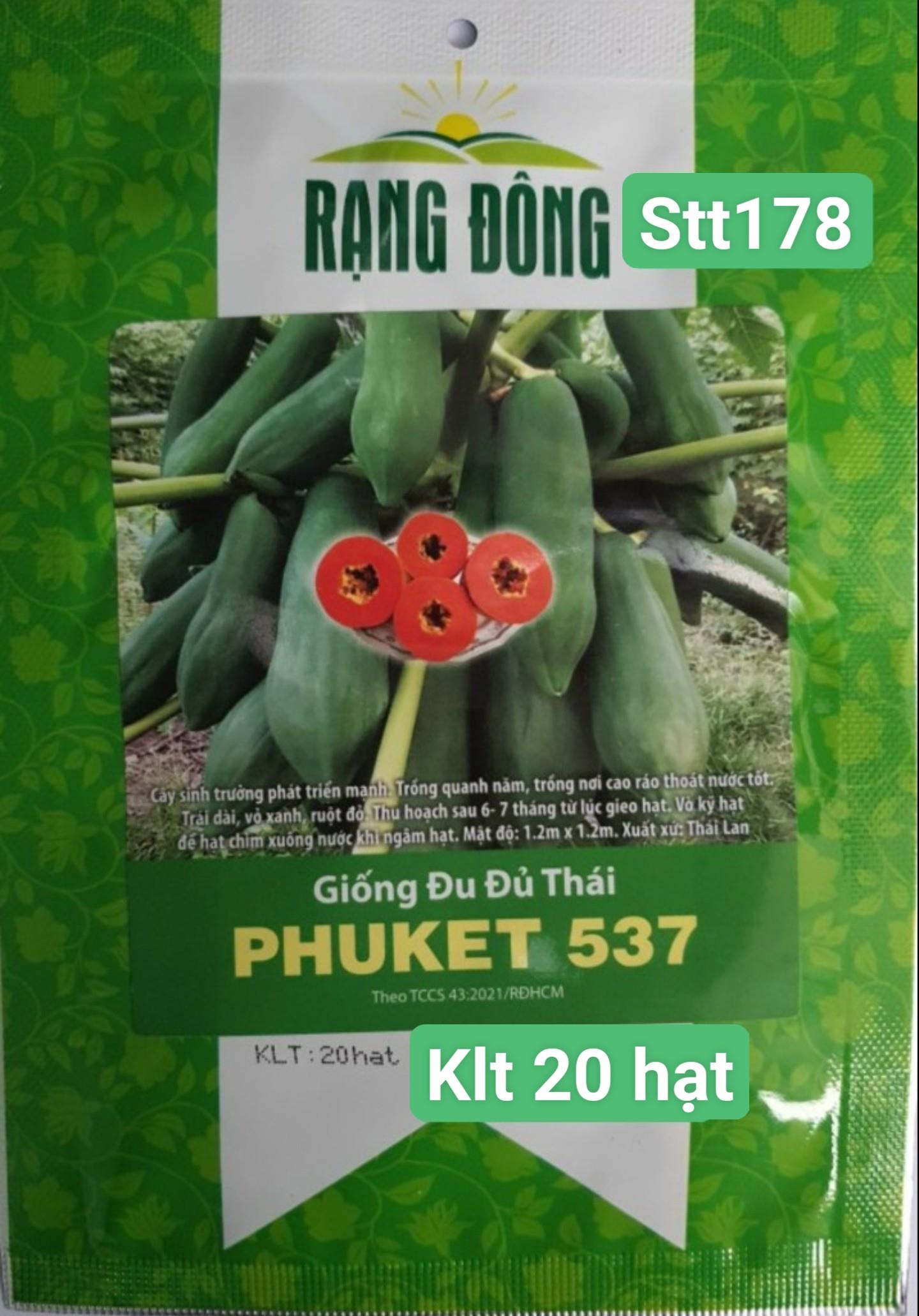 Đu Đủ Phuket STT178