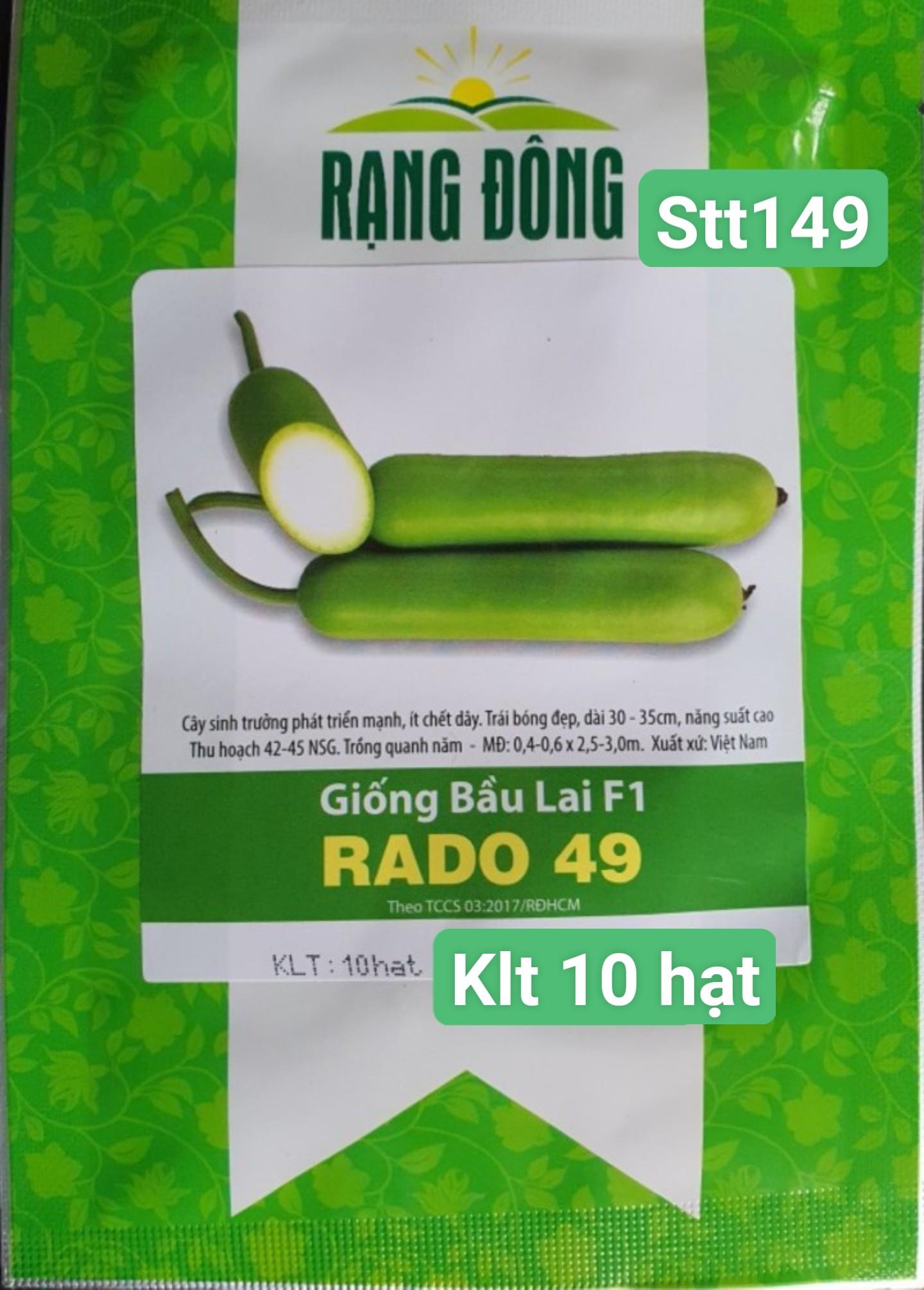 Bầu Lai F1 STT149
