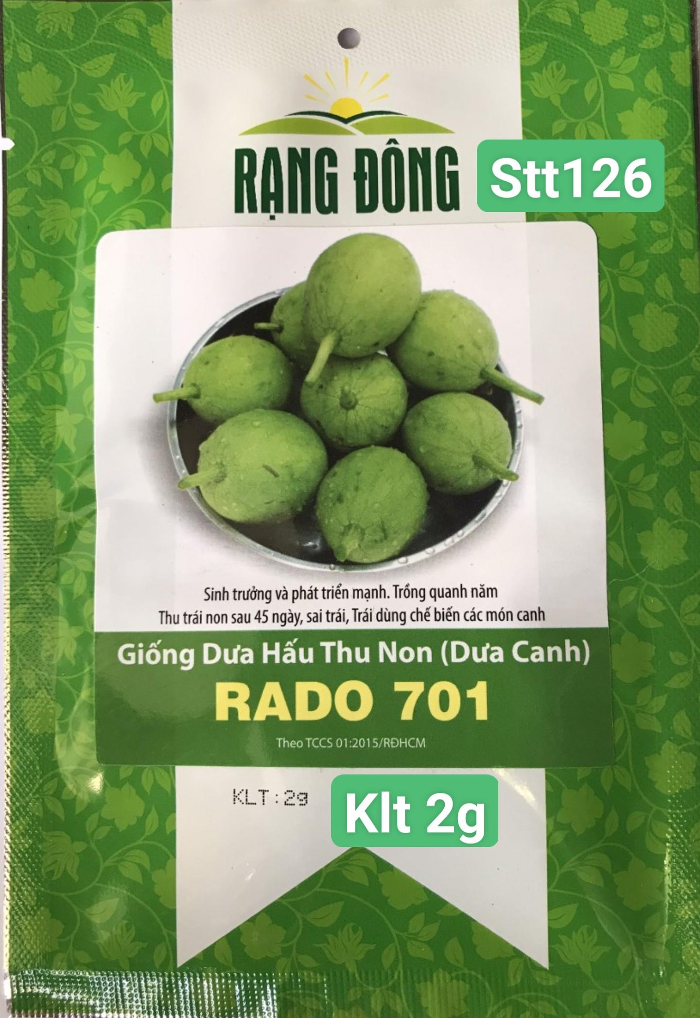 STT126 Dưa Hấu Thu Non