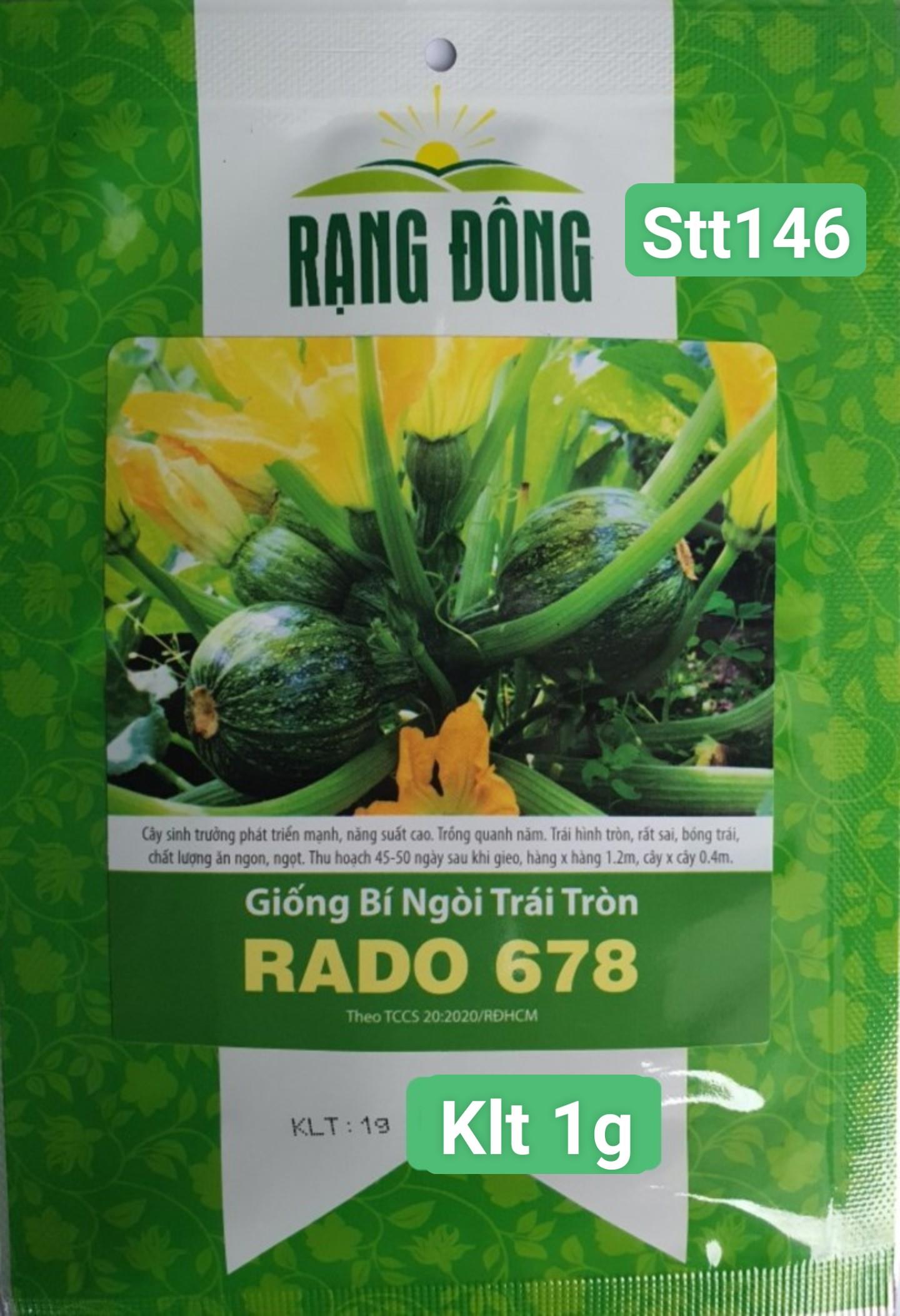 STT146 Bí Ngòi Trái Tròn