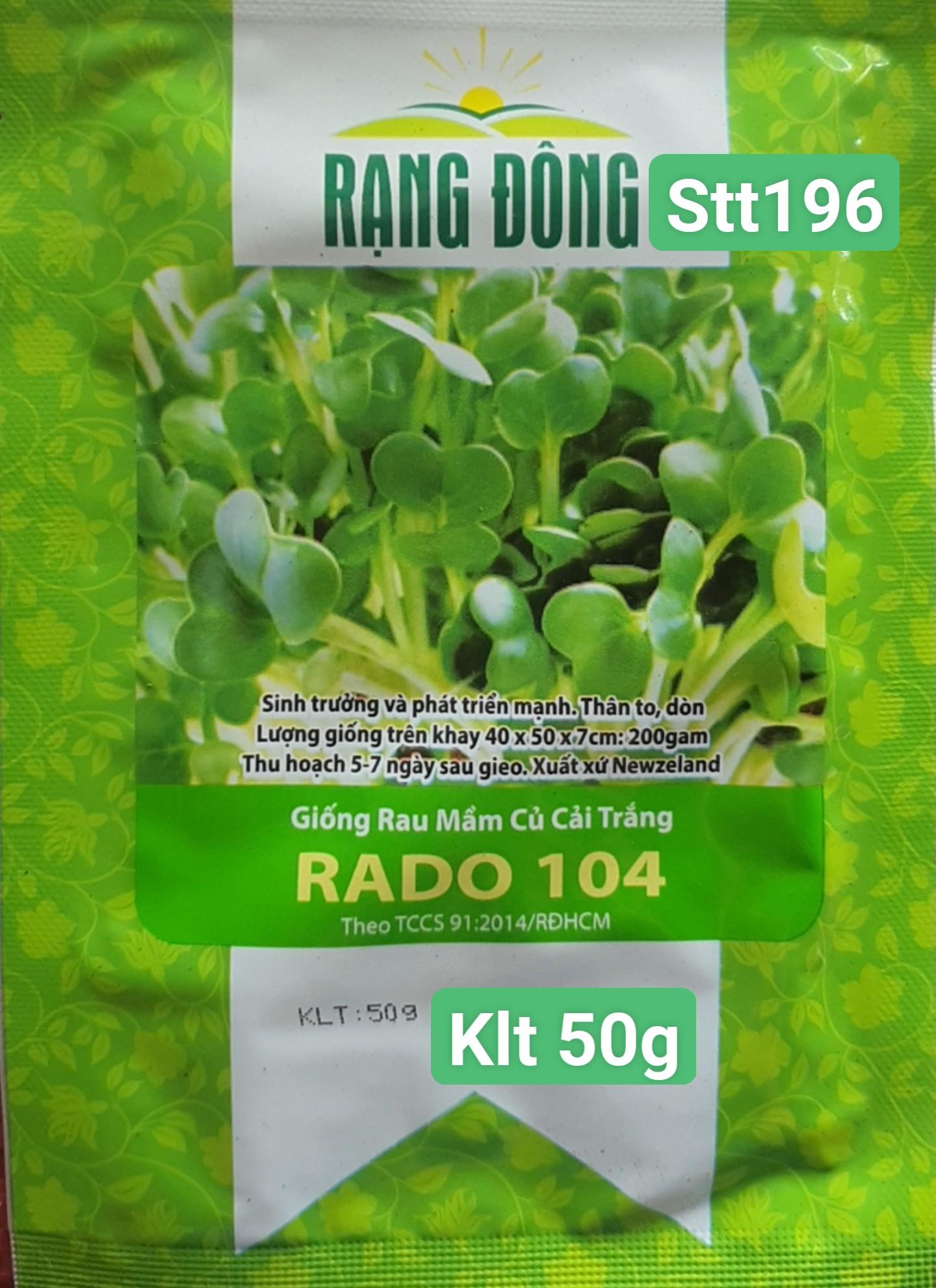 Mầm Củ Cải Trắng STT196